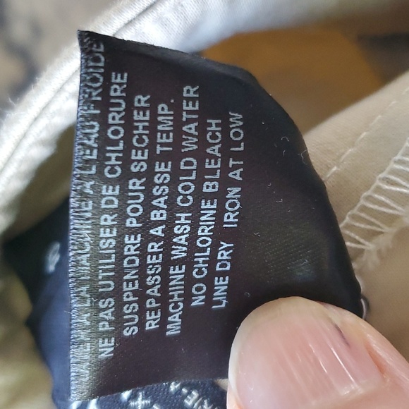 Tribal womens sz 10 Bermuda length shorts, great material, tan - Picture 13 of 14